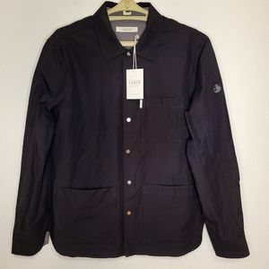 NWT L'atelier Forte 5 Pocket Doctors Shirt/Scrubs in Caviar Black, Large (Fr 50)